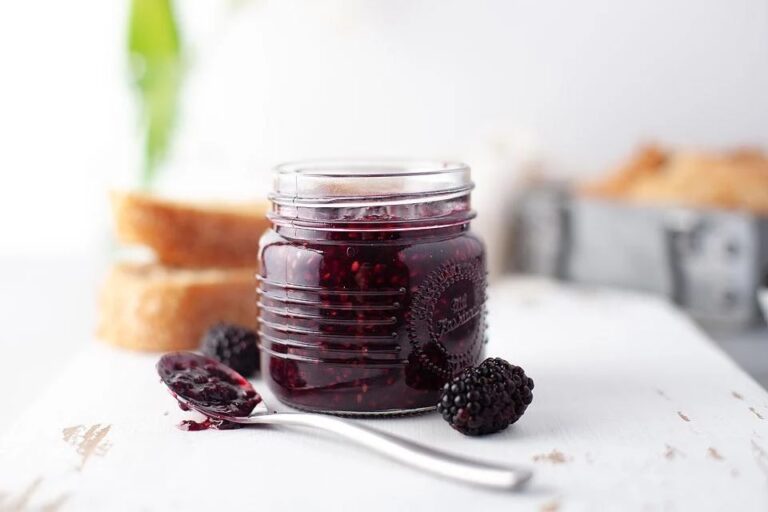 Homemade berry jam